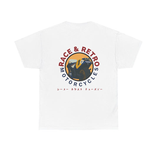 RS 500 | Race & Retro Motorcycles Tee | Vintage Motorcycle Apparel