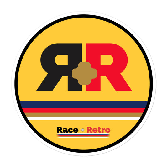 Race & Retro RR Sticker